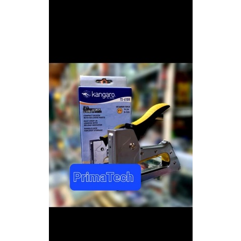 

kangaro gun tembak staples tacker paku ts - 610r metal
