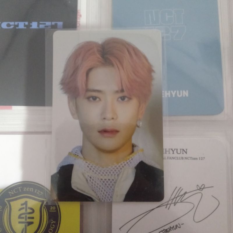 NCT 127 JAEHYUN SUPERHUMAN STAMP PC PHOTOCARD SUHUM