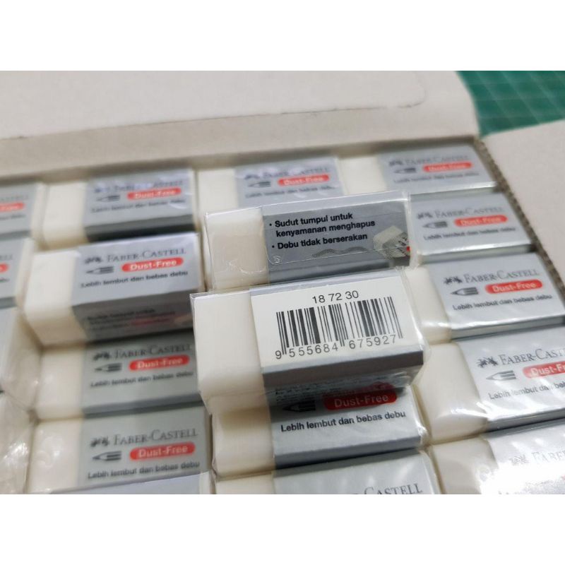 

Penghapus FABER CASTELL Putih dan Hitam Bebas Debu