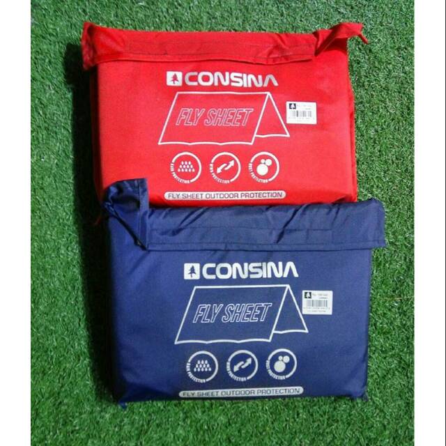 FLYSHEET BIVAK TENDA DARURAT CONSINA ORIGINAL UKURAN 3X3 METER
