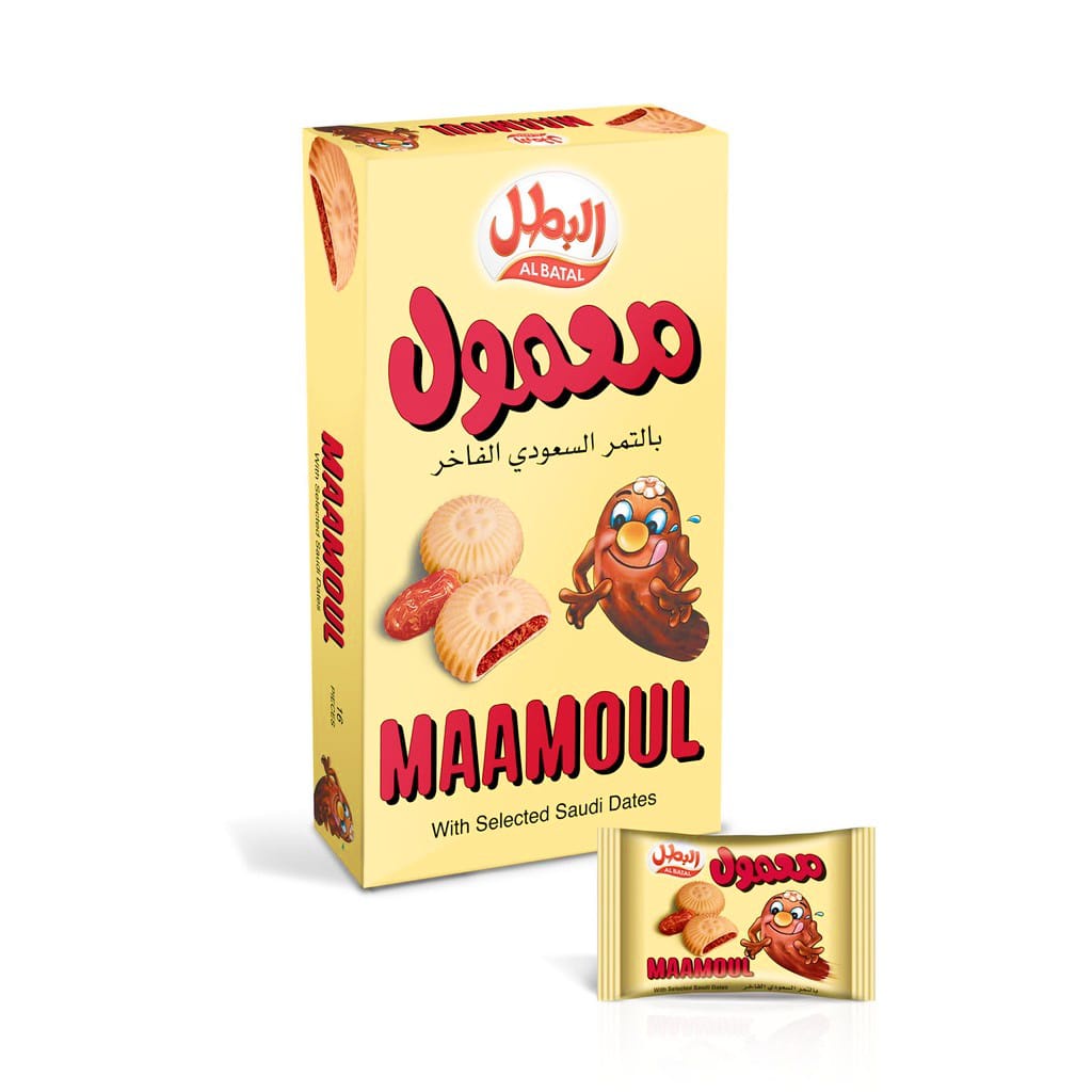 

Albatal Maamoul 16pcs 304gr / biskuit kurma / oleh oleh / biskuit import / jajanan import