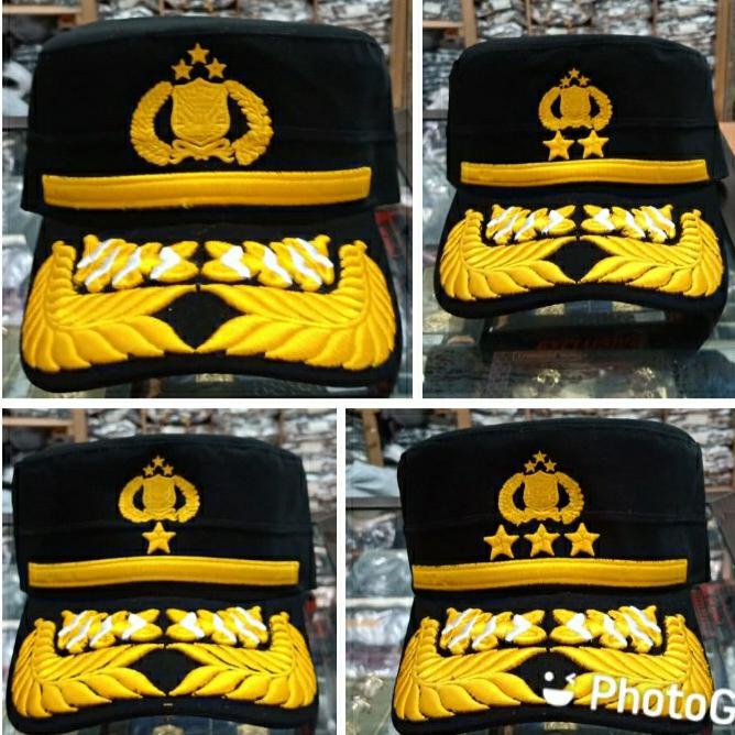 Cantik Topi Komando Pati Polisi Topi Komando Polri Bergaransi