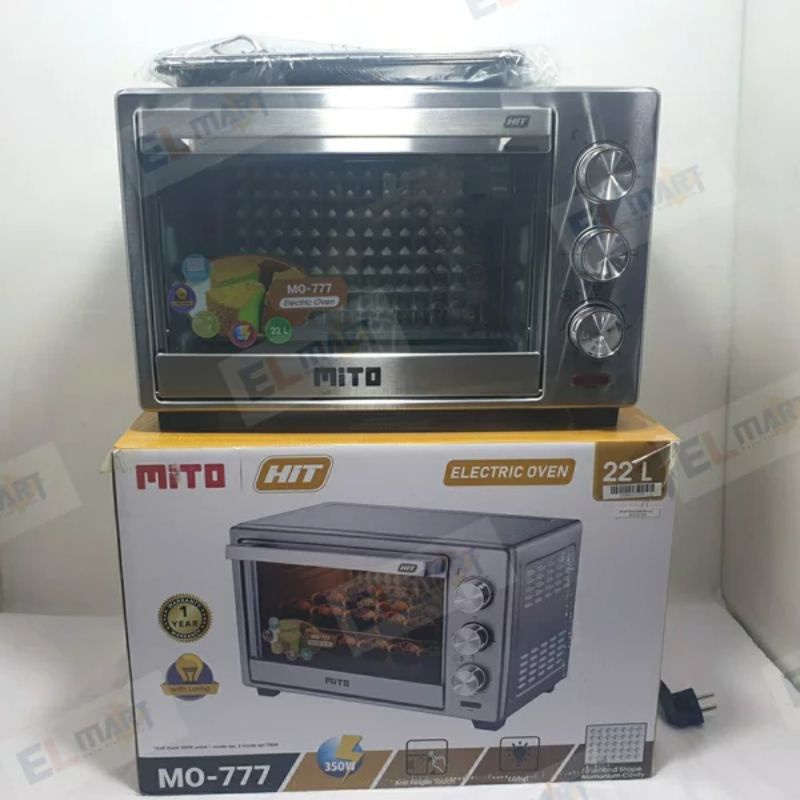 [ ⭐⭐⭐⭐⭐ ] Oven listrik MITO MO-777 kapasitas 22lt