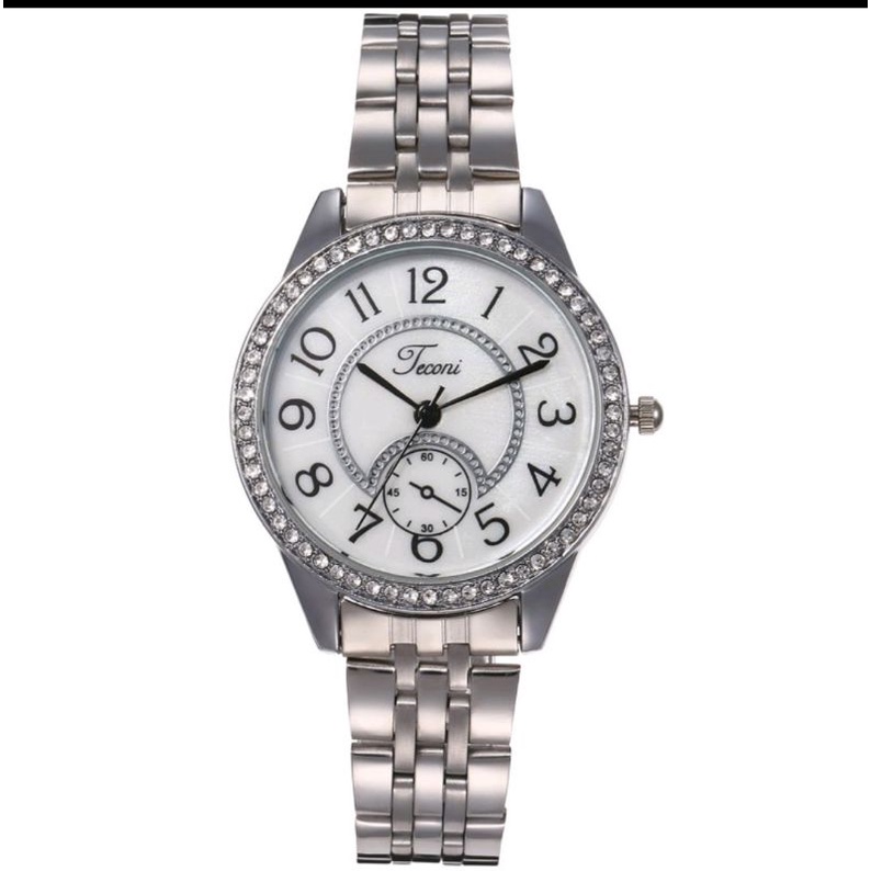 Jam tangan wanita stainless stell/Teconi jam tangan wanita