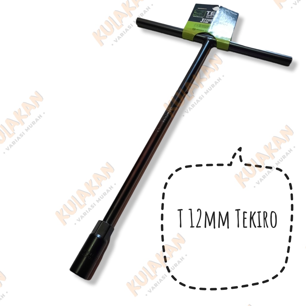 Tekiro Kunci Sok Socket Sock T 8,10,12,14 mm