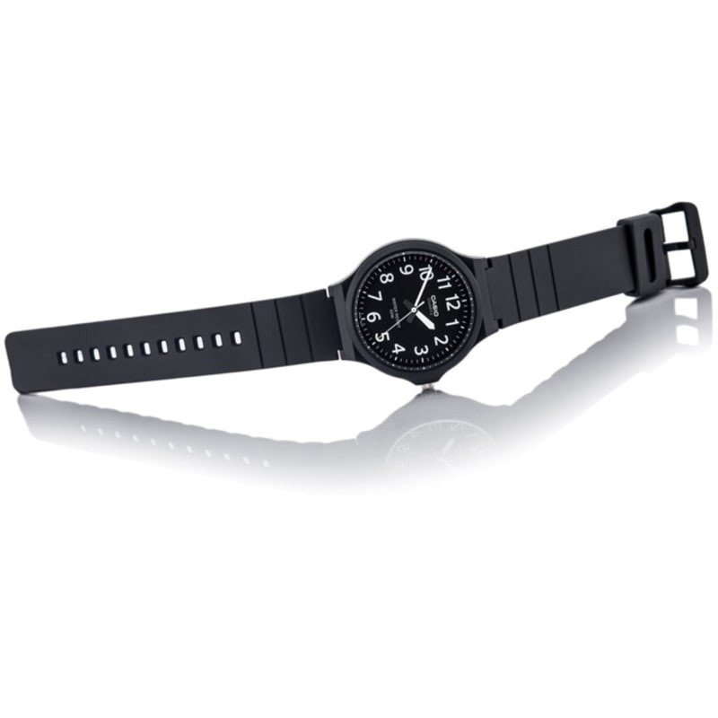 Casio Original Pria MW-240-1BVDF Rubber Strap