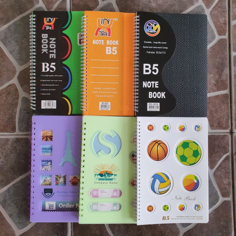 

Notebook Spiral / Buku Spiral B5 HIGH QUALITY