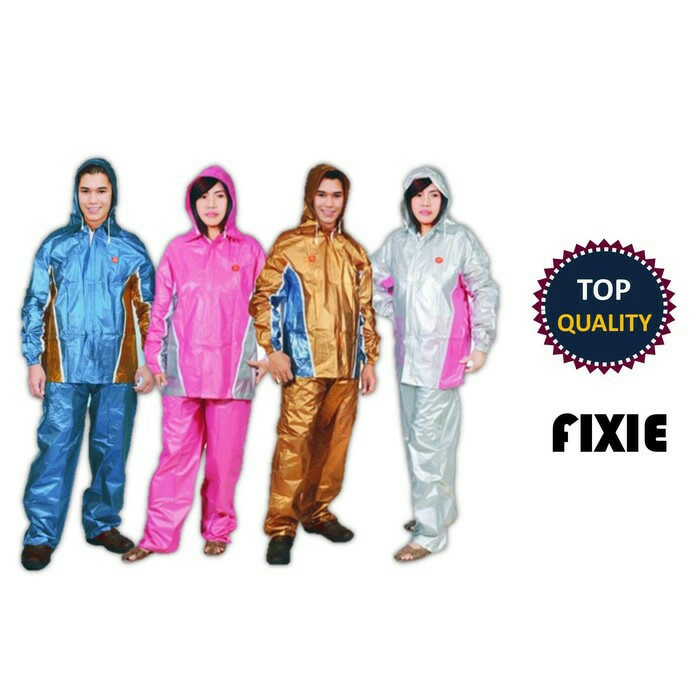 Jas Hujan Jaket Celana Fixie Indoplast