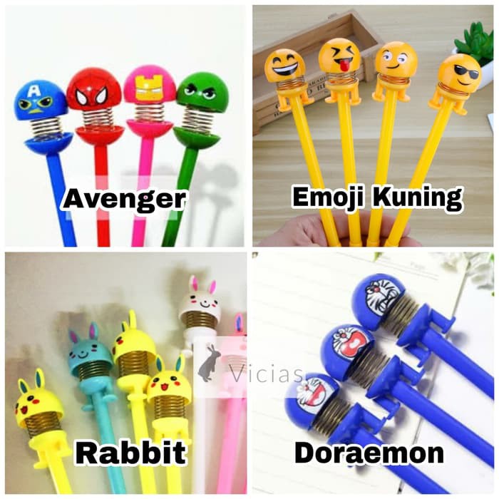 

Order Langsung PEN03 - Pulpen Pena Import Unik karakter EMOJI Spring Doll terbaik
