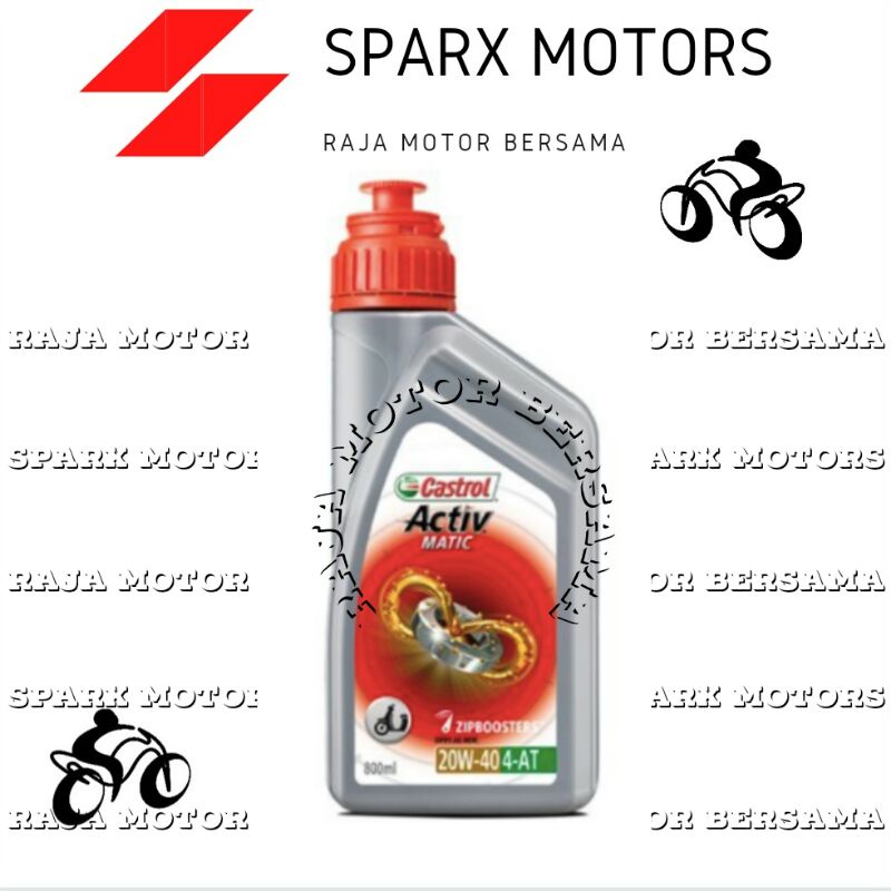 Oli Castrol 800ml Activ Castrol MATIC Activ 800 ml