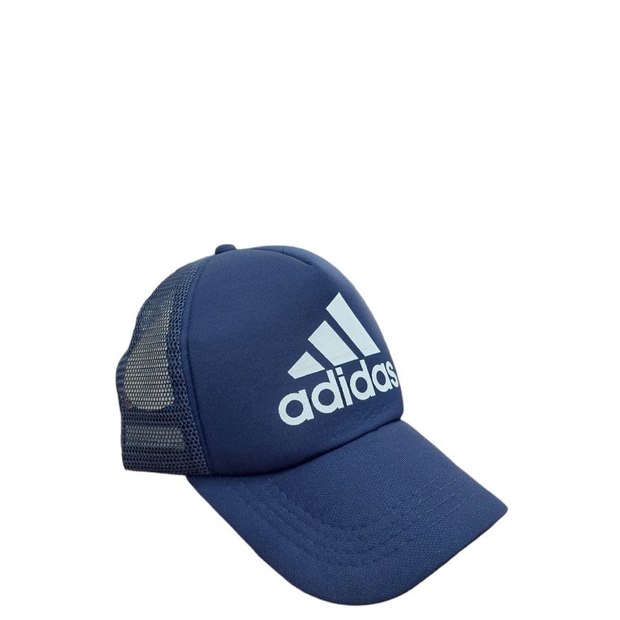 Topi Jaring Sablon Sport Adidas Unisex Remaja Dewasa