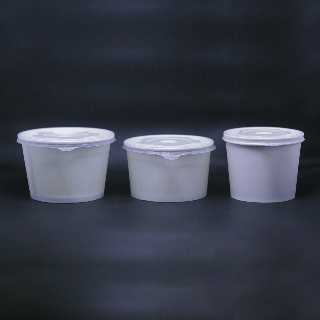 Paper Bowl Kharisma  (dengan tutup)