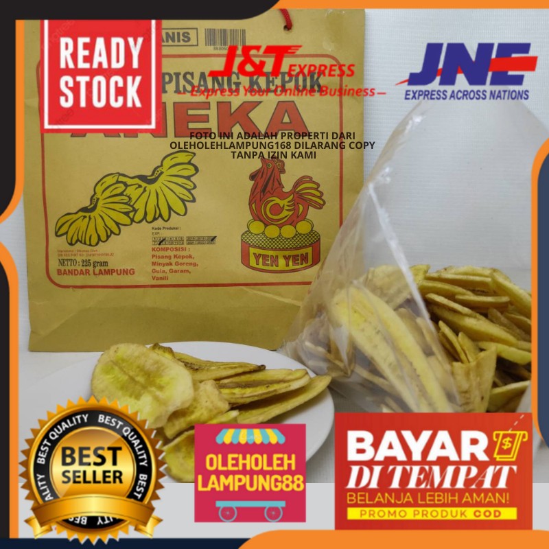 

Aneka Sari Rasa Yenyen Keripik Pisang Lampung Keripik Pisang Kepok Rasa Manis Kemasan 225Gr Yen Yen