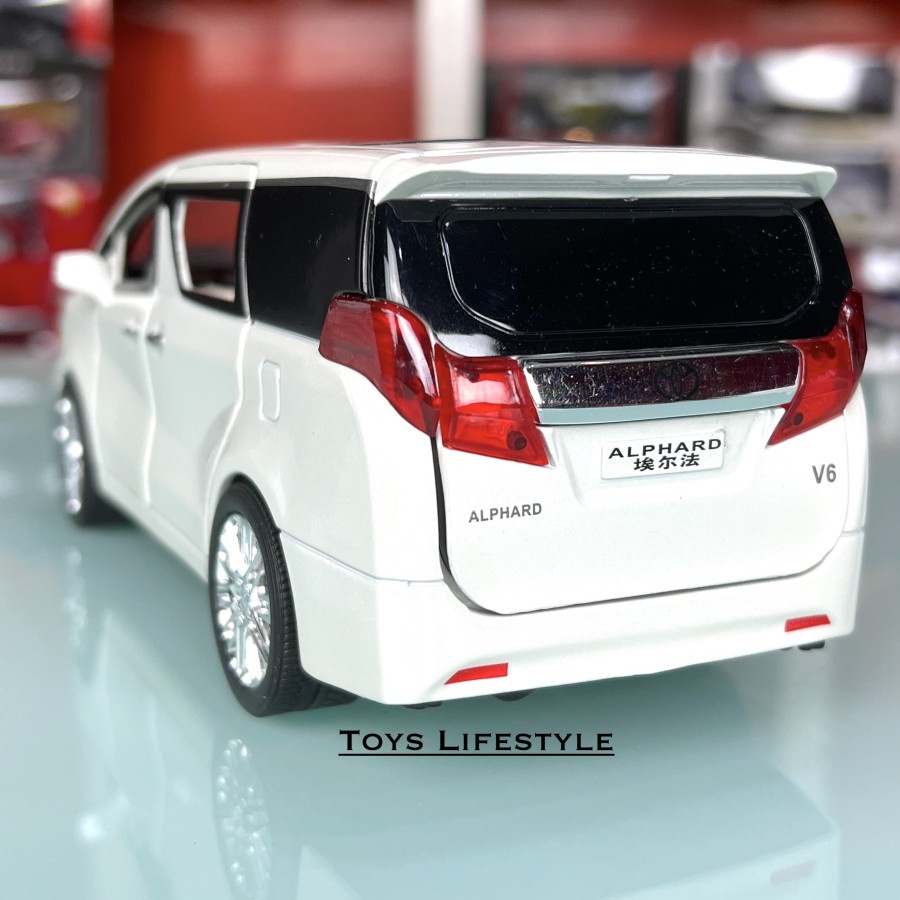 Mainan Mobil Diecast XLG Alphard 1:24 (BAGUS)