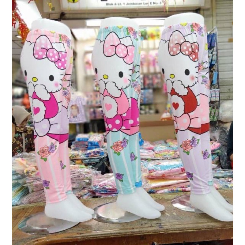 3 Pcs Celana Legging Anak Perempuan Karaker Frozen LOL Littlepony Leging Anak Perempuan Katun Murah Celana Panjang Anak Perempuan 2 4 5 8 10 Tahun