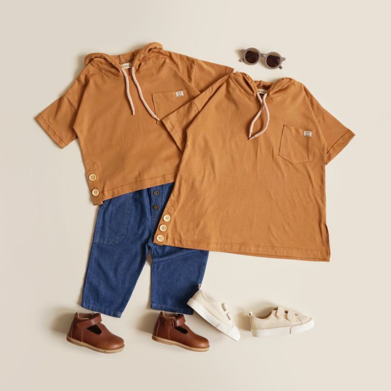 Domikado | Nathan Hoodie Oversize | Hoodie anak | Kaos anak