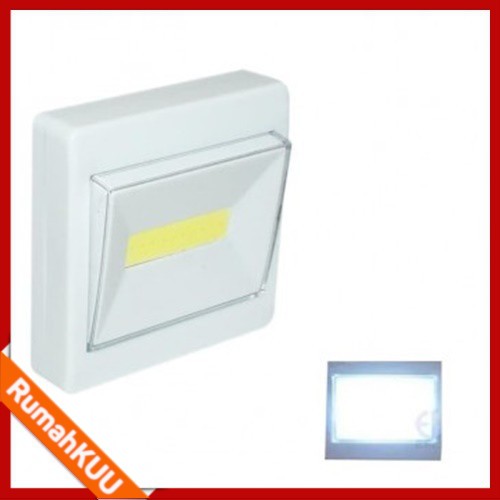 LAMPU LED TEMPEL EMERGENCY KOTAK COB LIGHT SWITCH