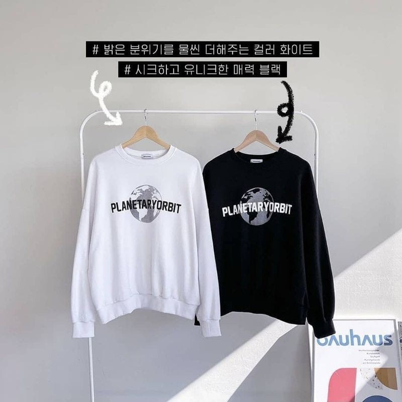 PLANETTARY ORBIT SWEATER FLEECE - CREWNECK - SWEATSHIRT TERBARU-3