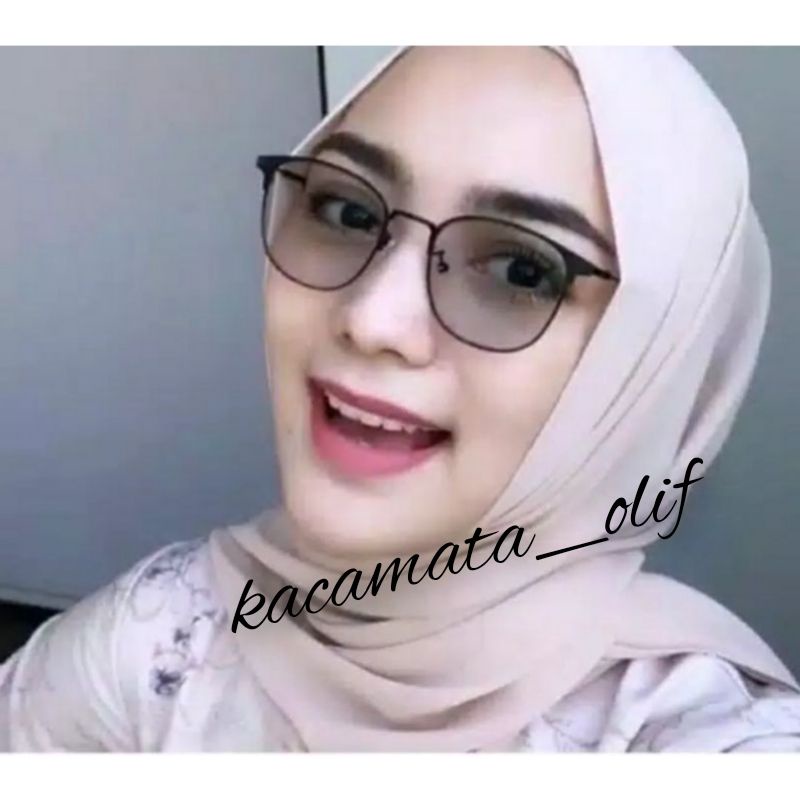 kacamata 2047 frame Ciki ( frame+lensa Photocromic anti radiasi ) kacamata minus antiradiasi / 2047
