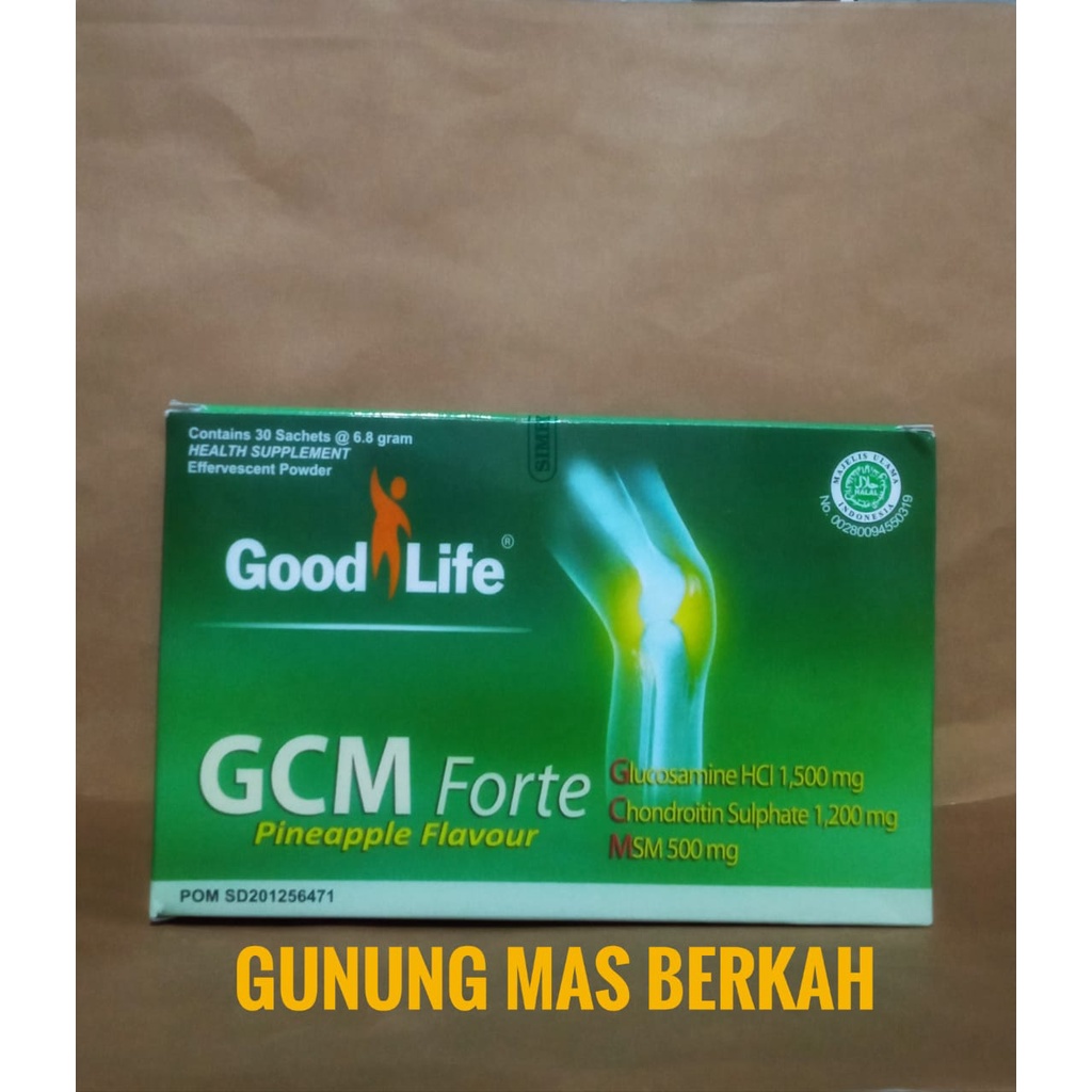 GCM FORTE SACHET Gcm Forte Sachet -  Memelihara kesehatan sendi, dan terapi suportif untuk osteoartr