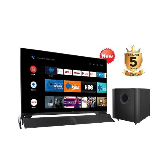 Jual Smart Android TV Polytron Cinemax Soundbar LED TV PLD 32BAG9953 32  inch PLD 43BAG9953 43 inch Speaker Soundbar Garansi Resmi Khusus Bandung |  Shopee Indonesia