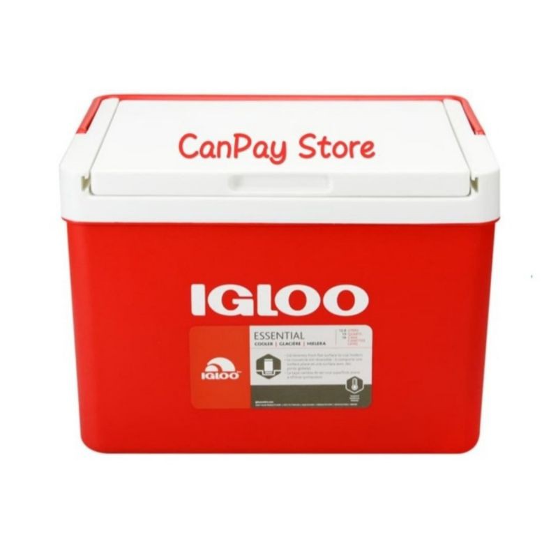 Igloo cooler 12 ltr merah