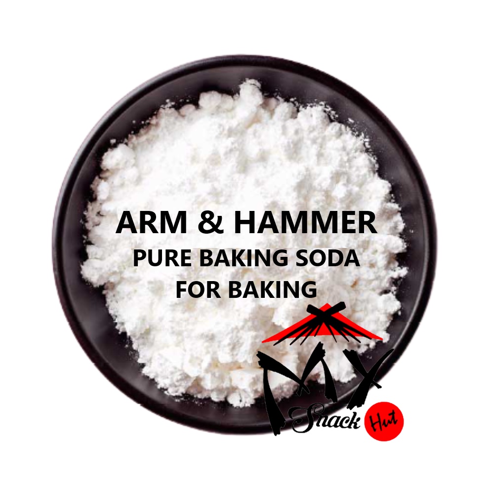 BAKING SODA 50GR - PURE PENGEMBANG PERENYAH ROTI KUE COOKIES ARM HAMMER BISCUIT FOOD GRADE IMPORT USA