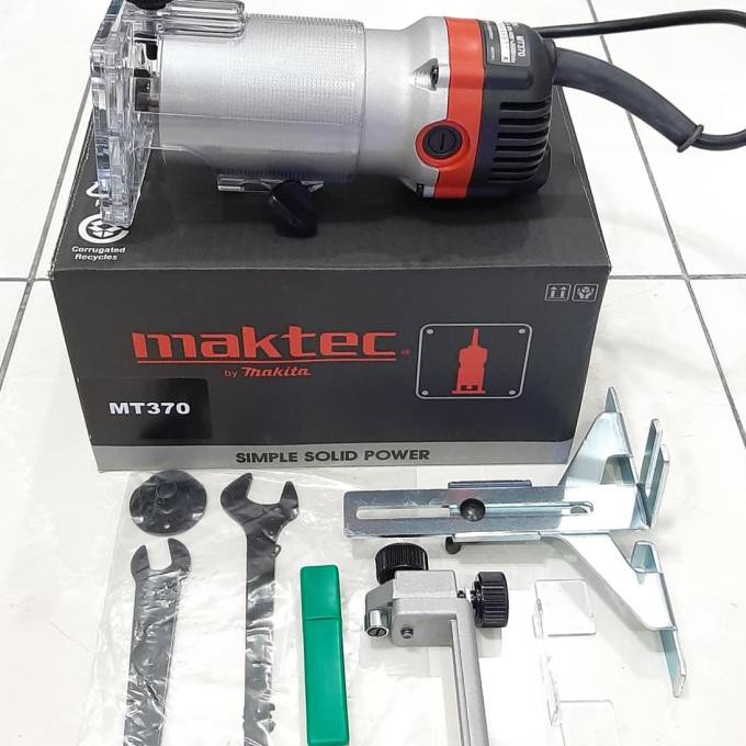 MAKTEC MT370 MESIN PROFIL KAYU/MESIN ROUTER /MESIN TRIMMER