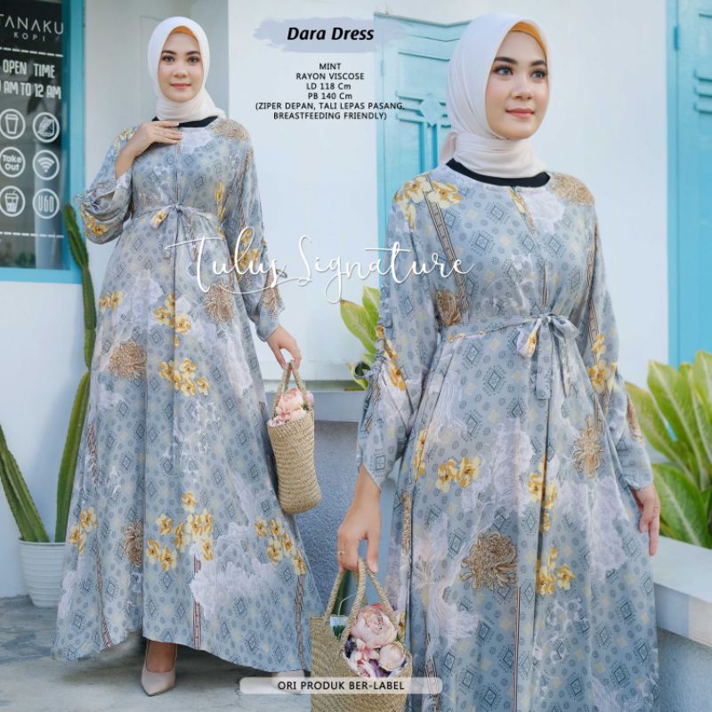 dara dress rayon viscose by tulus signature