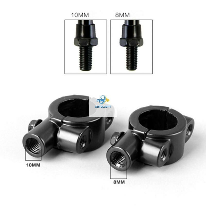 Klem Kaca Spion Universal m 10x 22mm Untuk Handlebar Motor