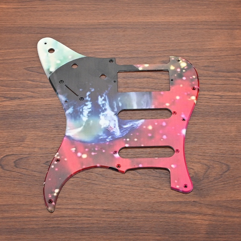 Pickguard 11 Lubang 3 Lapis Scratchplate 4 Senar Untuk Gitar Bass