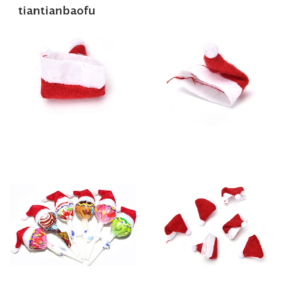 5 Pcs Ornamen Penutup Lolipop Natal Untuk Dekorasi Pesta Pernikahan