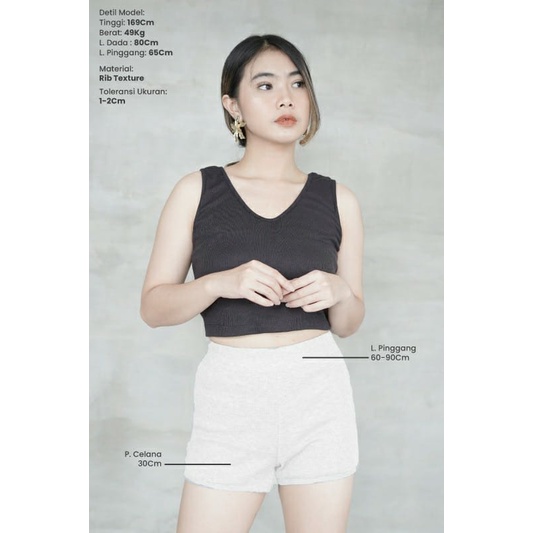 Genki Rib Shortpants