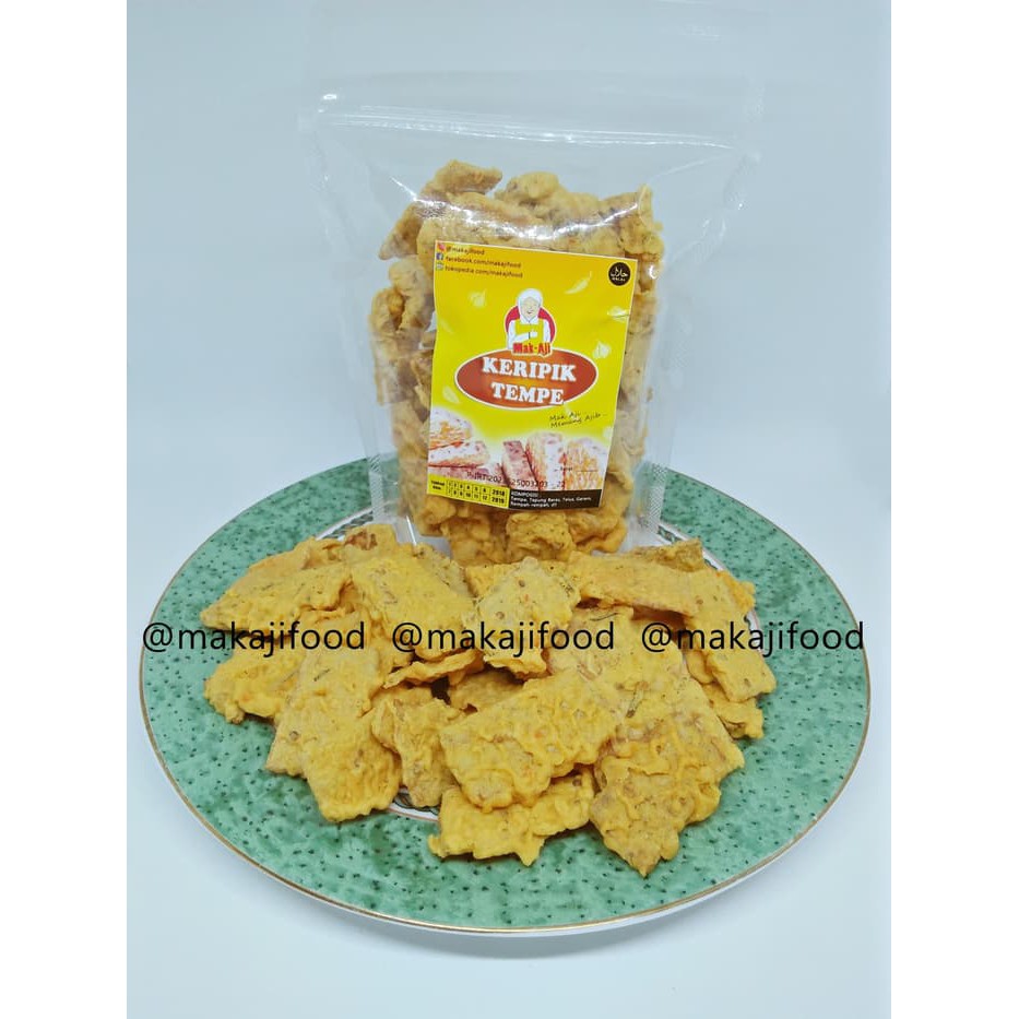 Jual Keripik Tempe Kripik Tempe Kemasan 200 Gr Shopee Indonesia