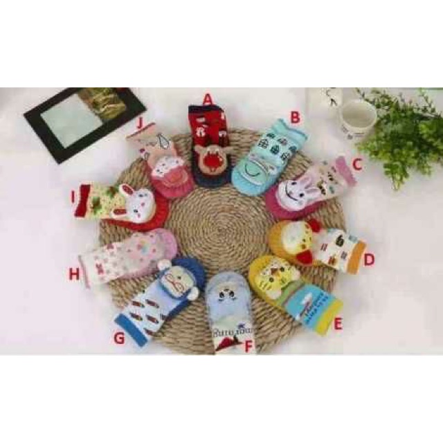 Cute Cartoon Rattle Socks (SC0022)