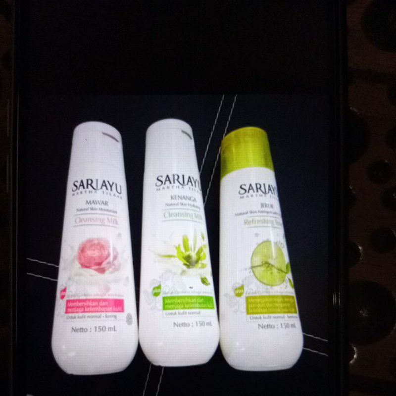 Sari ayu Martha Tilaar cleansing  milk&amp;toner 150ml