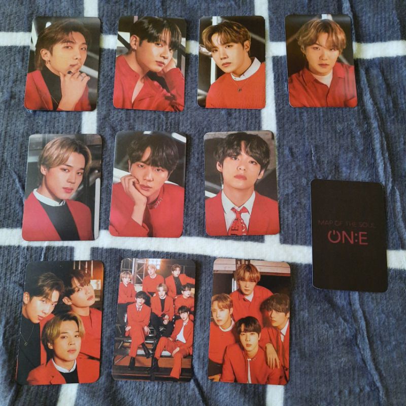 PHOTOCARD BTS MERCH MOTS ONE ON:E PC UNOFFICIAL REPLIKA