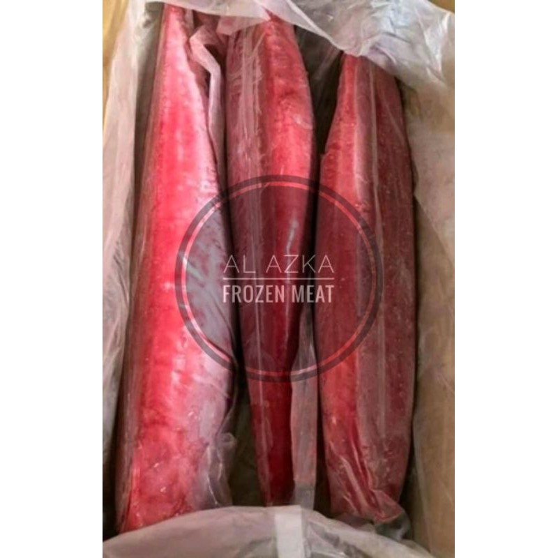 Ikan Tuna Fillet / Tuna Loin / Daging Ikan Tuna Fillet Utuh Beku / Daging Tuna Utuh Sashimi Grade