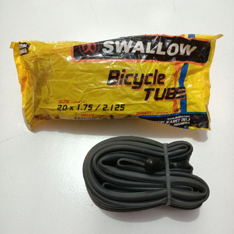 Ban Dalam Sepeda UK 20 x 1.75/2.125 Merk Swallow