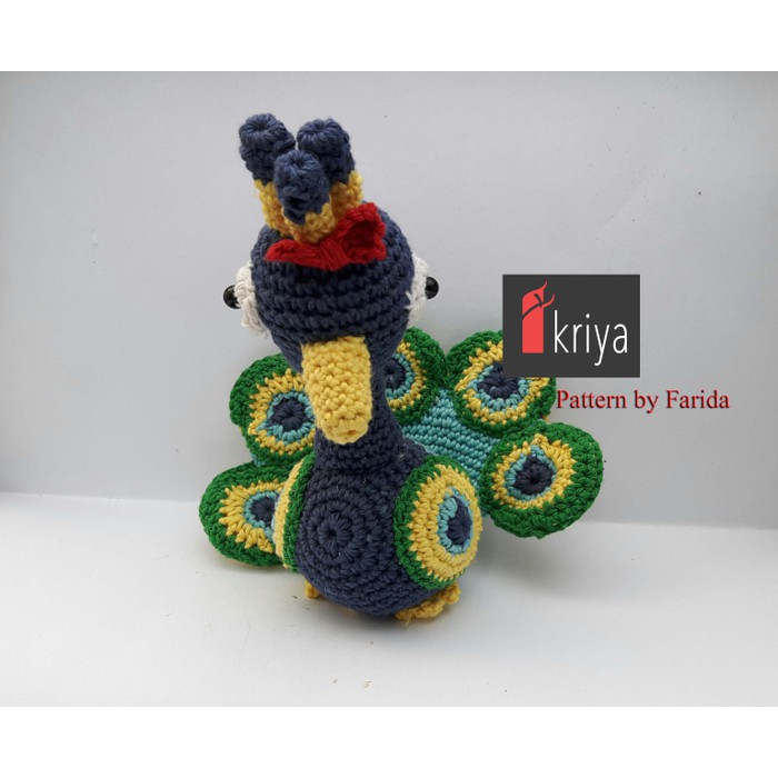 Boneka Rajut Merak Indonesia Berkualitas