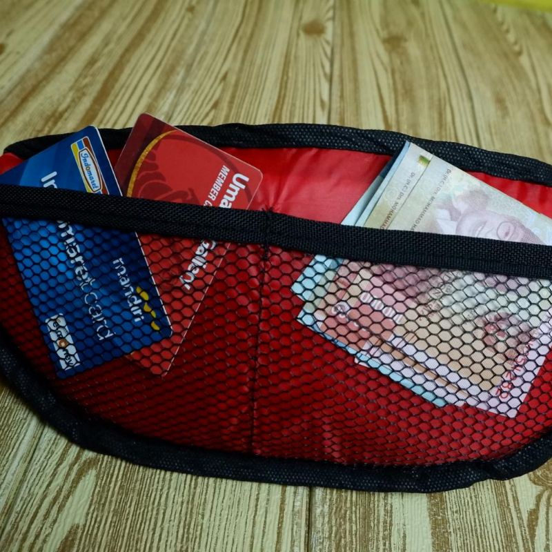Tas selempang anti air pria waistbag waterproof official elvis aziz