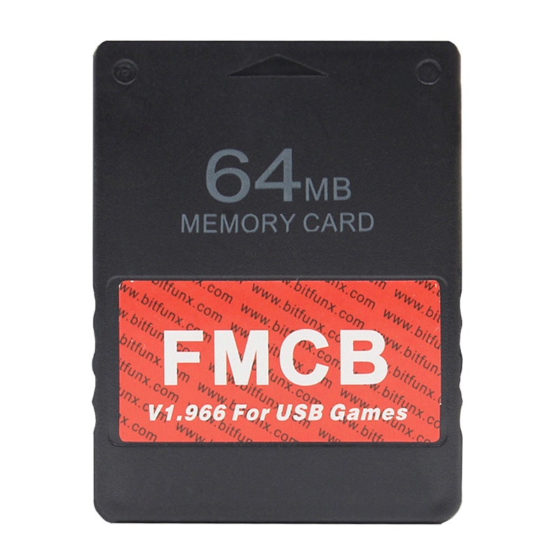 Btsg 8MB/16MB/32MB/64MB Memory Card Untuk FMCB V1.966 USB Vedio Gaming Untuk PS2 PS1 Cons