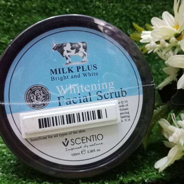 Whitening Facial Scrub Milk Plus 100g