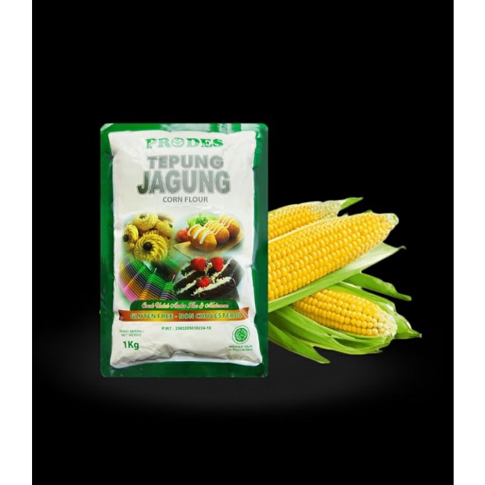 

Tepung Jagung Prodes Gluten Free 1kg
