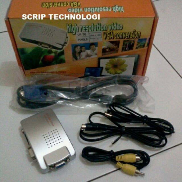VGA to TV RCA converter - converter PC to TV