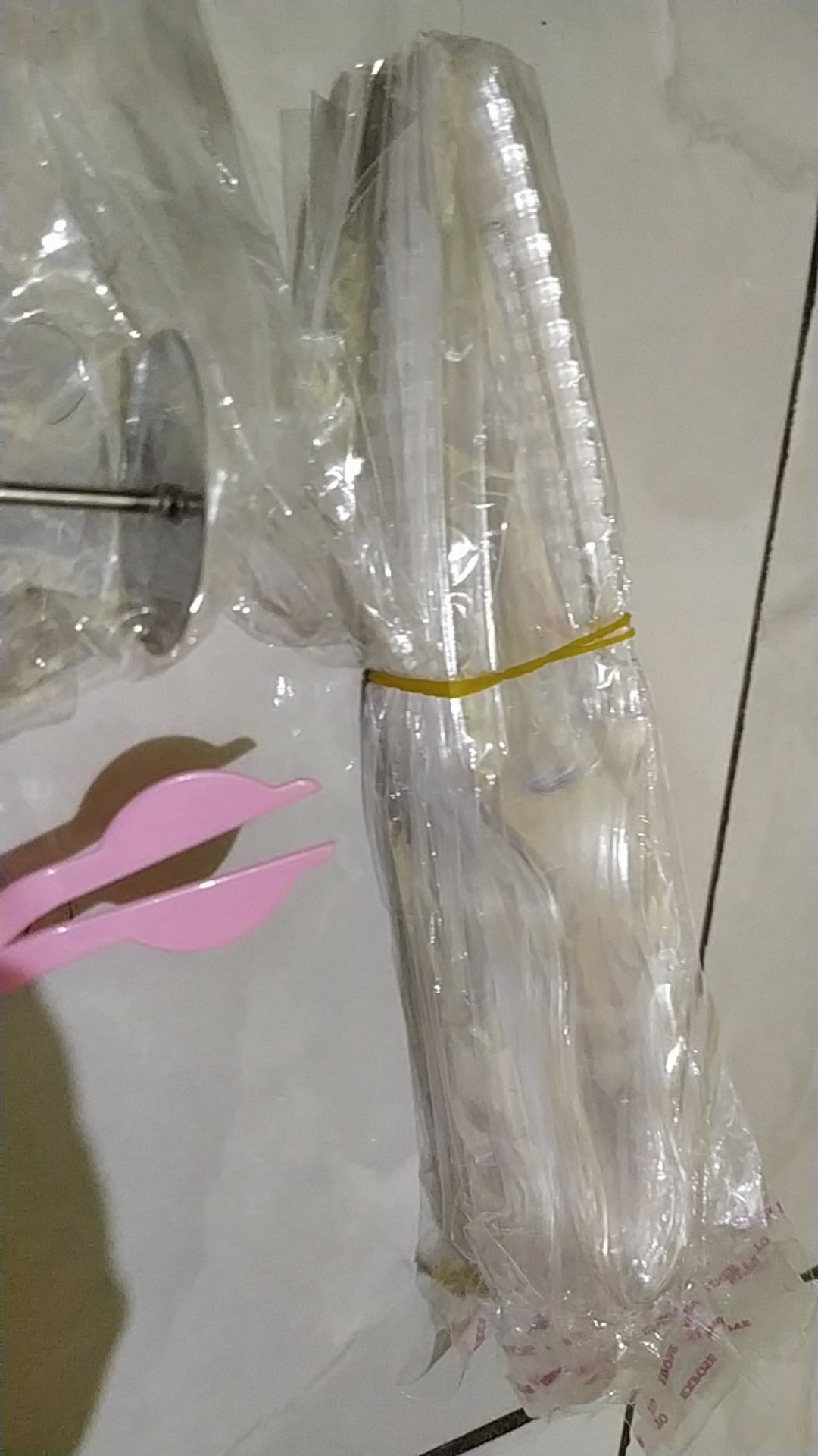 10 Pcs Pisau Kue Plastik Bening / Pisau Cake Kue Tart