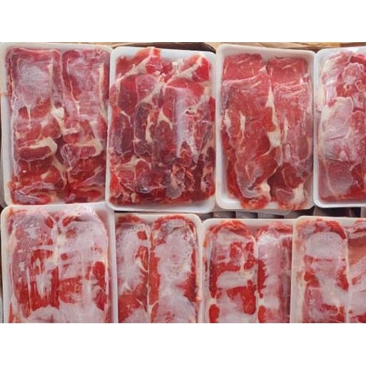 

BEEF Slice 250gr 500gr HALAL Daging Sapi Slice Yoshinoya Shabu BBQ