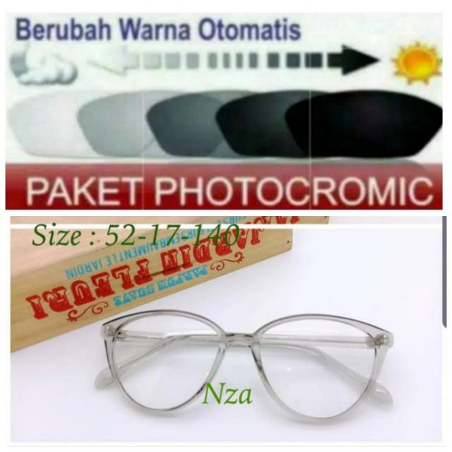 Frame Kacamata Wanita Terbaru, Kaca mata Anti UV, Kacamata Minus, Kaca mata PHOTOCROMIC