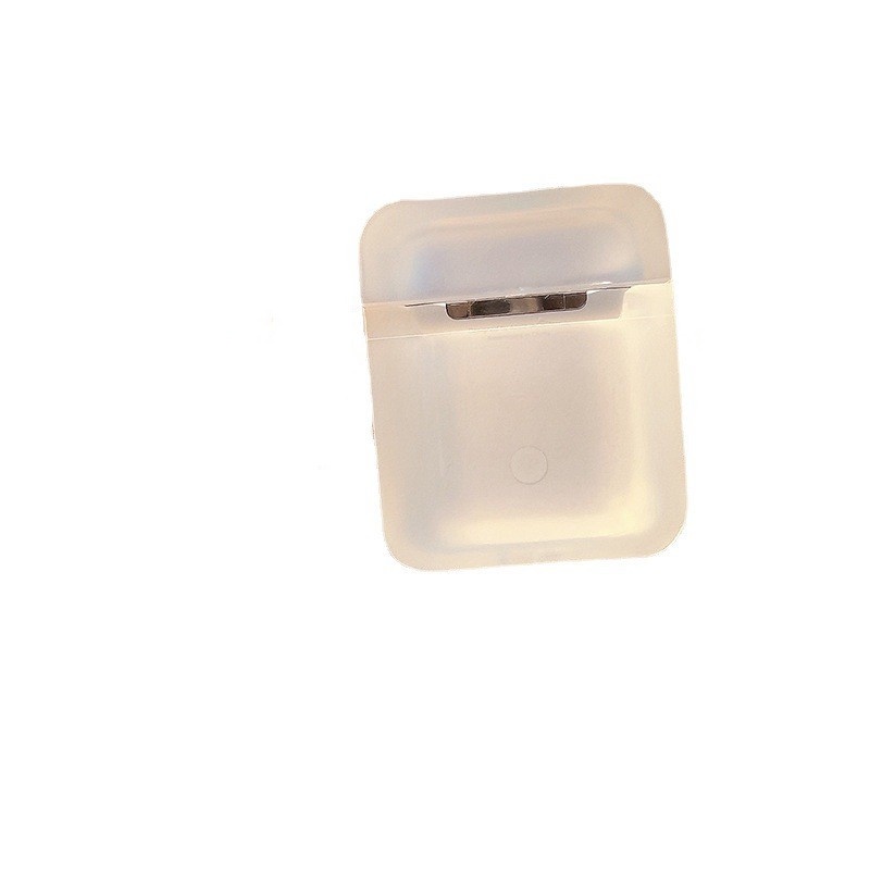 Bird and Flower White Soft Matte Casing Pelindung Dengan Liontin Untuk Airpods1 2 3 Pro 2 PRO2 Sarung Anti Jatuh Untuk Earphone Bluetooth