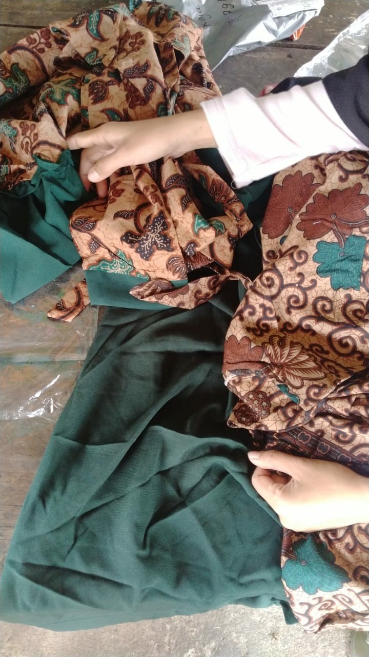 Gamis Batik Motif Terbaru  Batik Pekalongan